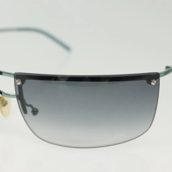 GUCCI Celine Sunglasses Plastic 2Set Black Green Auth BA5039 - Picture 6 of 16
